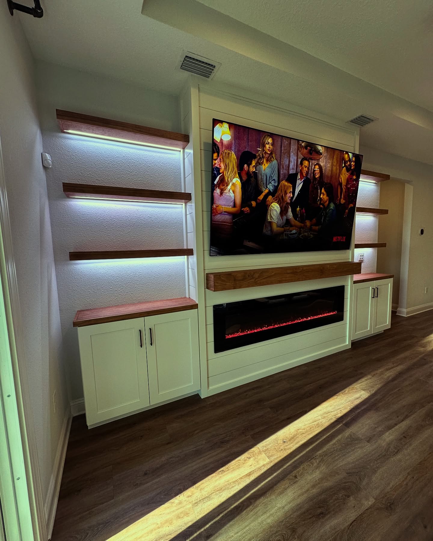 TV Entertainment Centers project by AVP Construction JAX