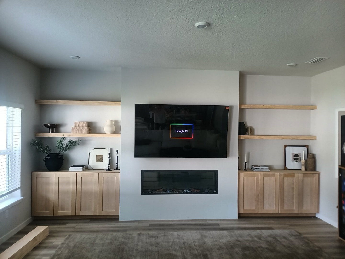 TV Entertainment Centers project by AVP Construction JAX