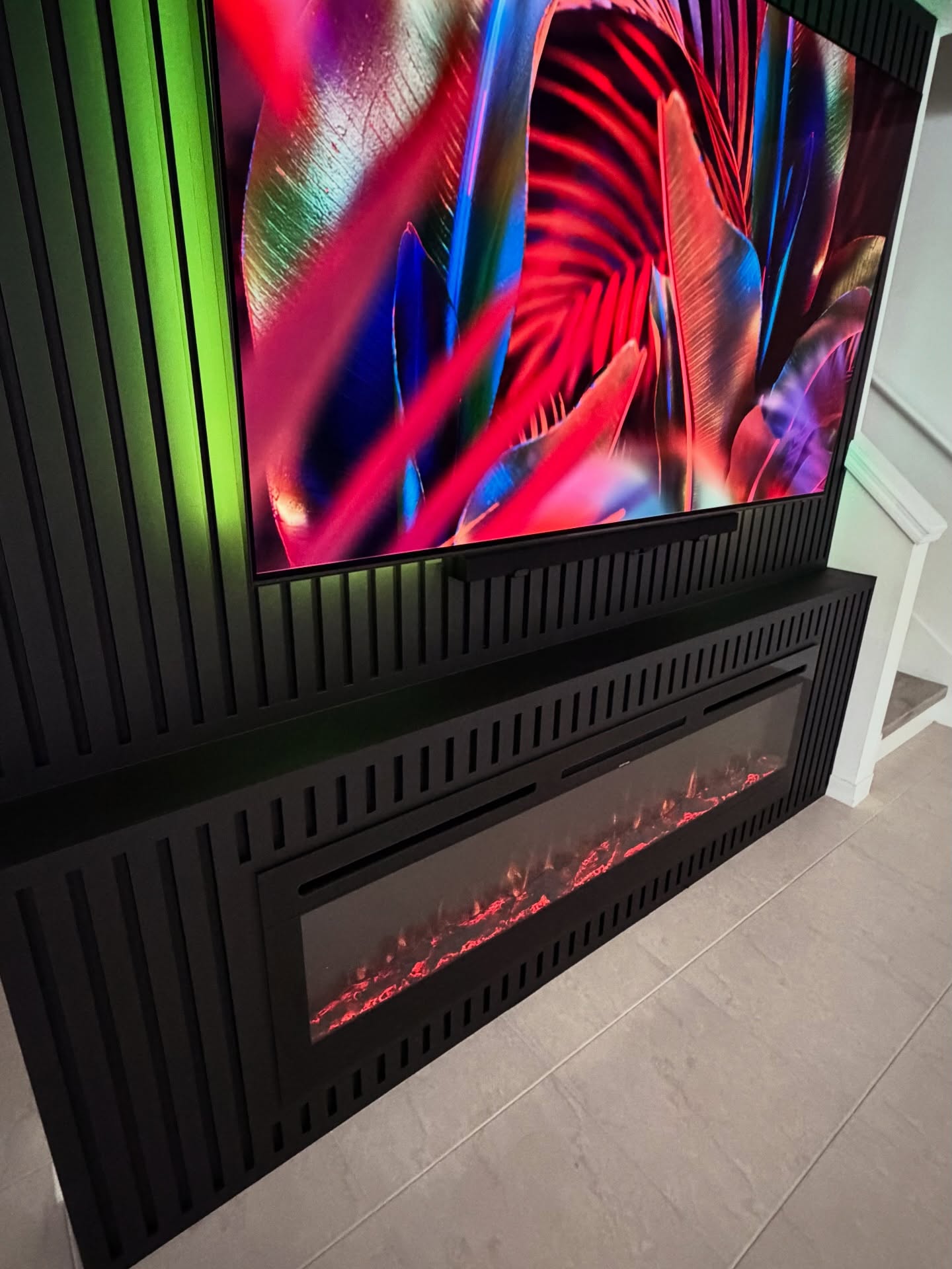 TV Entertainment Centers project by AVP Construction JAX