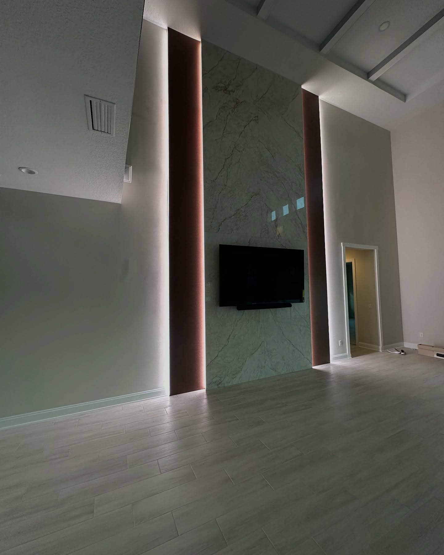 TV Entertainment Centers project by AVP Construction JAX