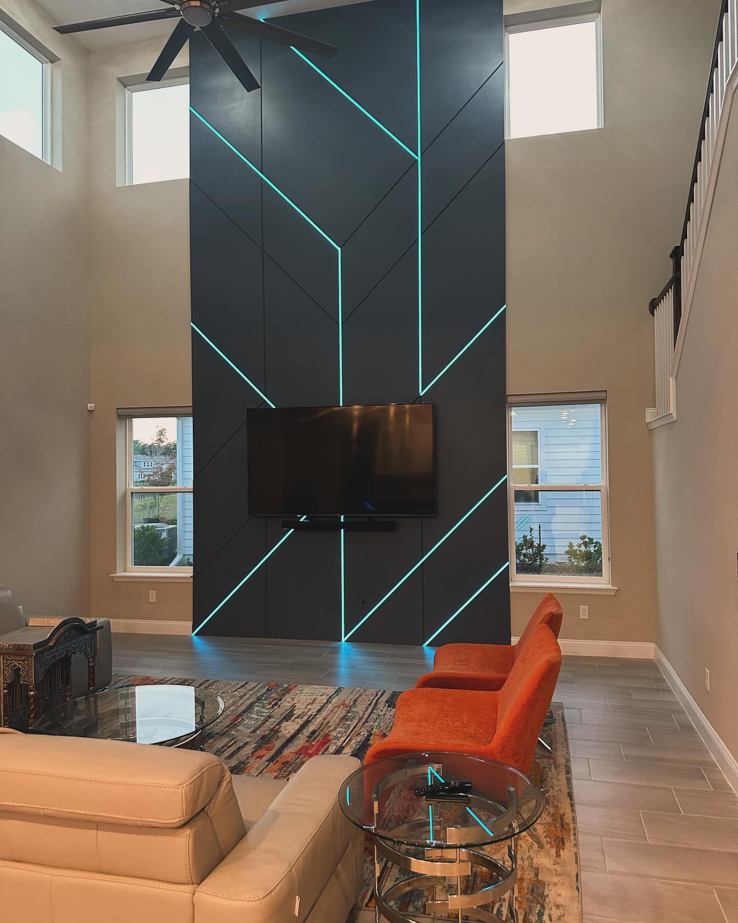 TV Entertainment Centers project by AVP Construction JAX