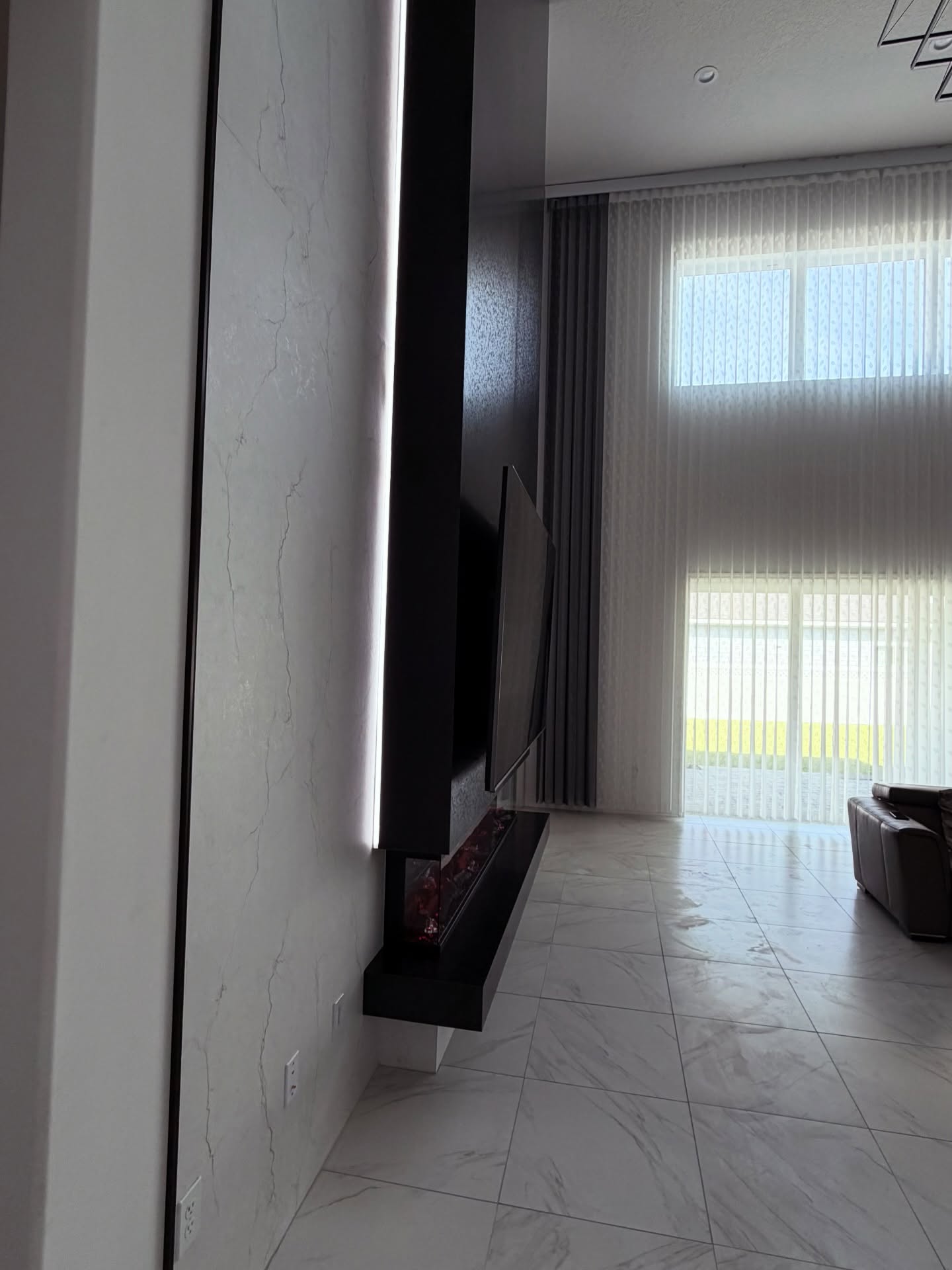 TV Entertainment Centers project by AVP Construction JAX