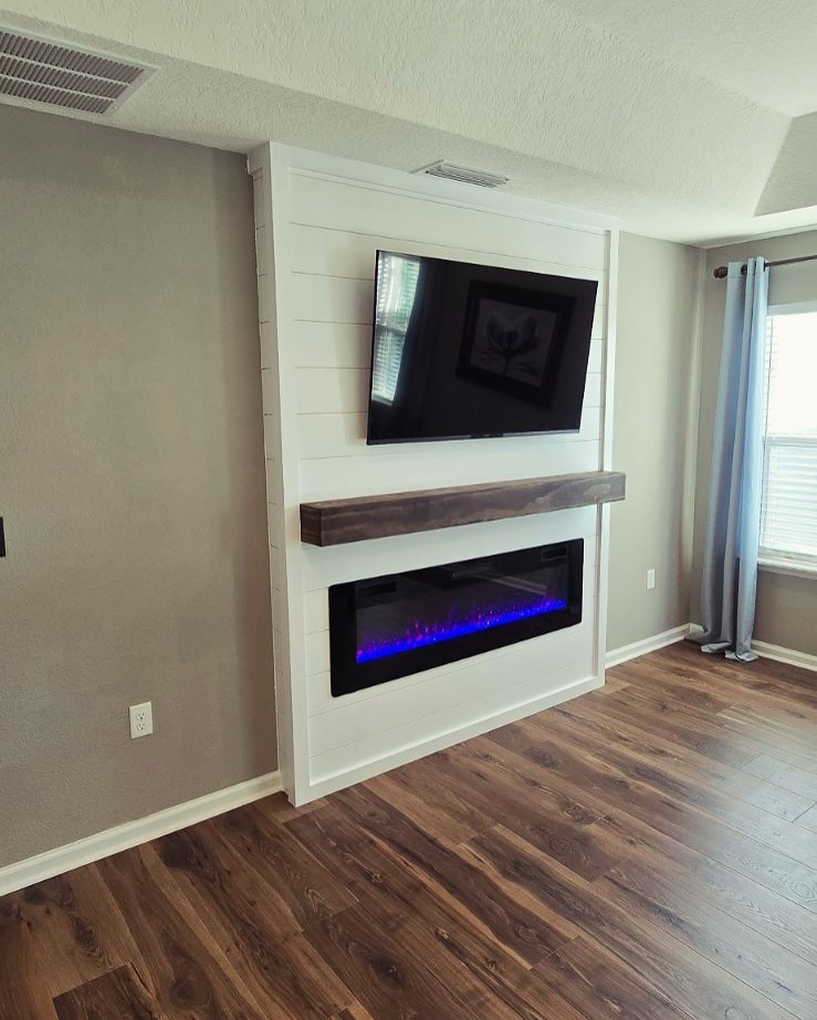 TV Entertainment Centers project by AVP Construction JAX