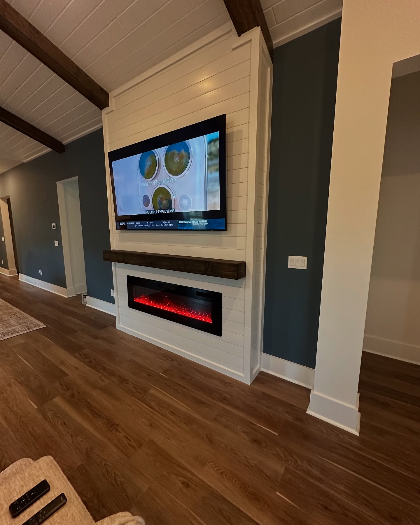 TV Entertainment Centers project by AVP Construction JAX