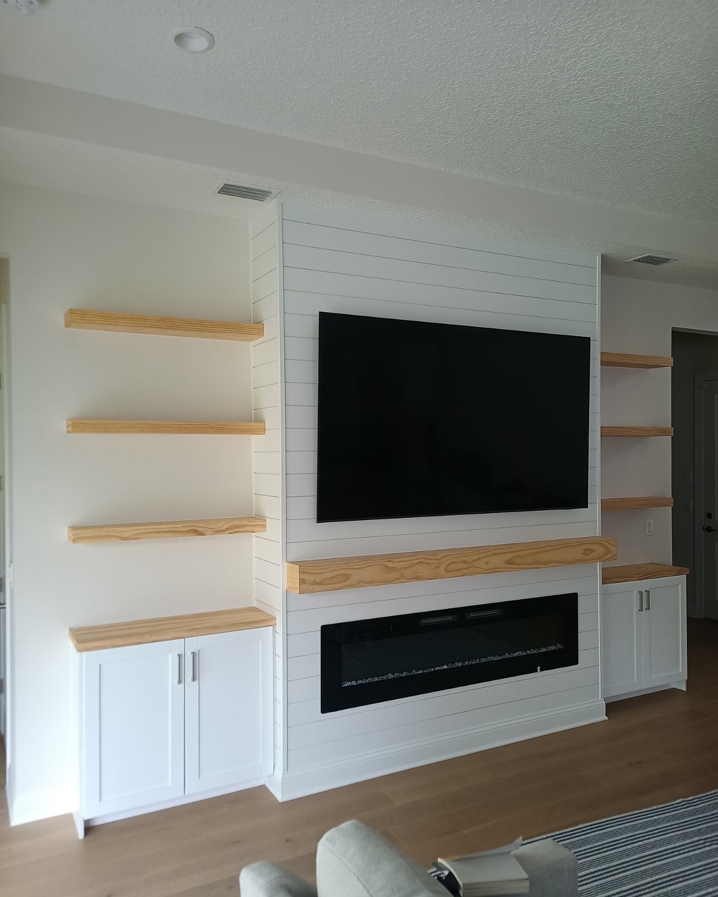 TV Entertainment Centers project by AVP Construction JAX